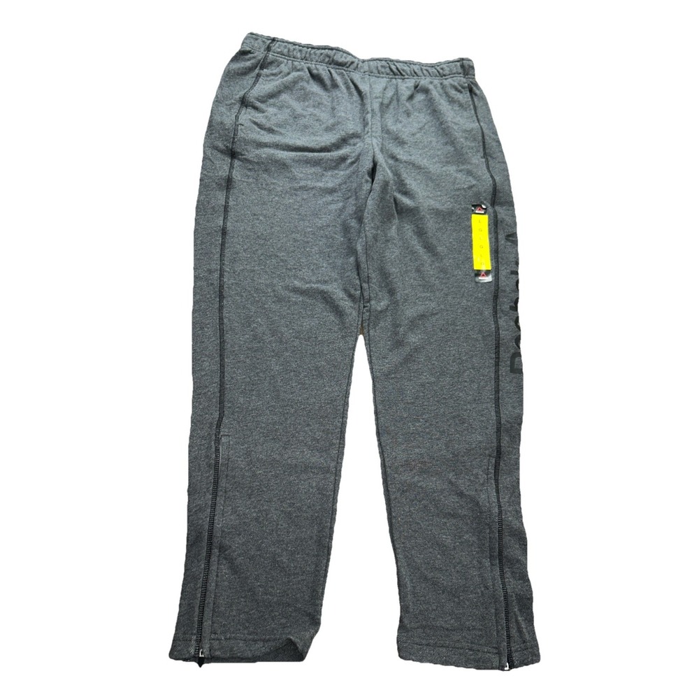 reebok sweatpants Unisex Slim Grey Large 34x28 Jogging